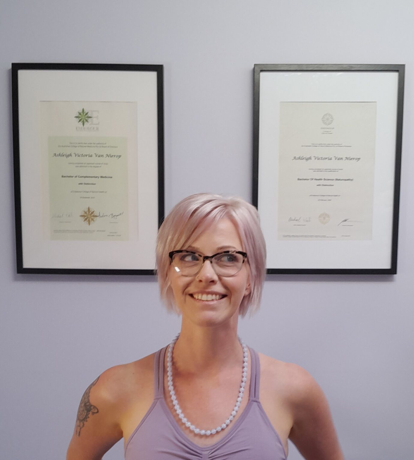 Ash with degrees